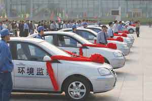 黑龙江装备环境执法车54辆赴执法一线