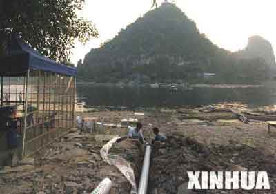 关注：桂林遇天灾　漓江遭人祸（图）